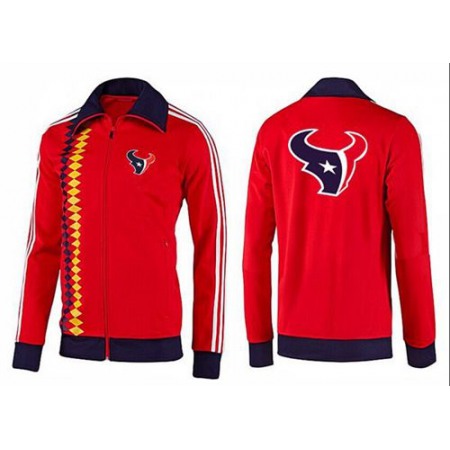 NFL Houston Texans Team Logo Jacket Red_2