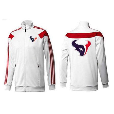 NFL Houston Texans Team Logo Jacket White_1
