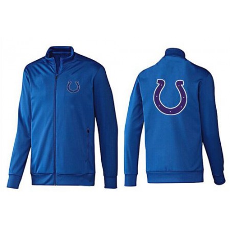 NFL Indianapolis Colts Team Logo Jacket Blue_2