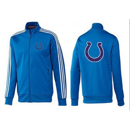 NFL Indianapolis Colts Team Logo Jacket Blue_3