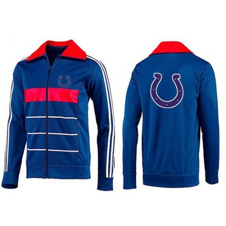 NFL Indianapolis Colts Team Logo Jacket Blue_4