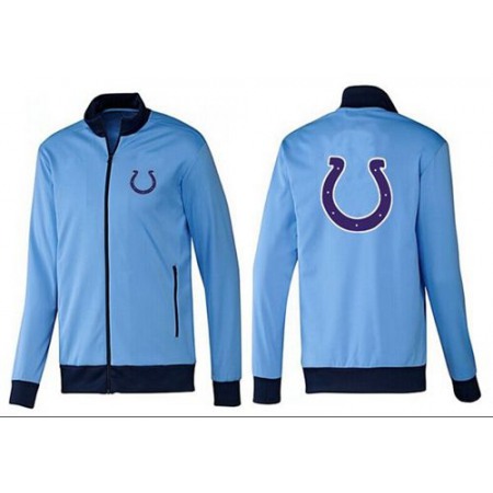 NFL Indianapolis Colts Team Logo Jacket Light Blue_1