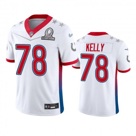 Nike Colts #78 Ryan Kelly Men's NFL 2022 AFC Pro Bowl Game Jersey White