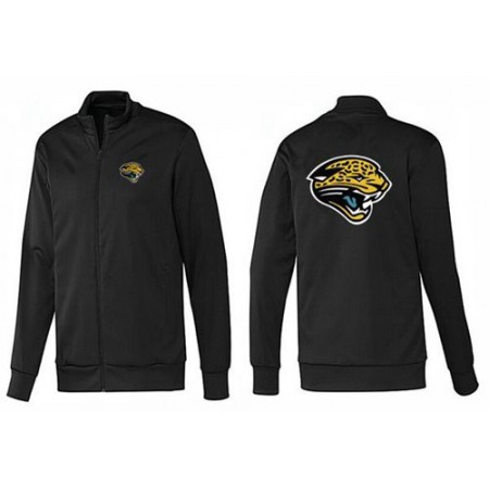 NFL Jacksonville Jaguars Team Logo Jacket Black_1