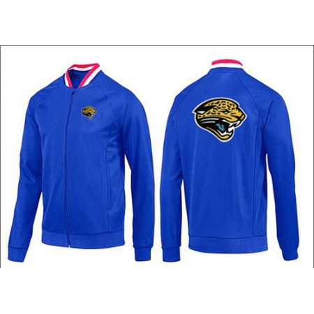 NFL Jacksonville Jaguars Team Logo Jacket Blue_1