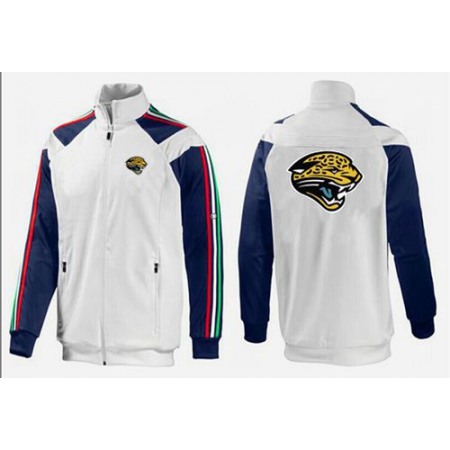 NFL Jacksonville Jaguars Team Logo Jacket White