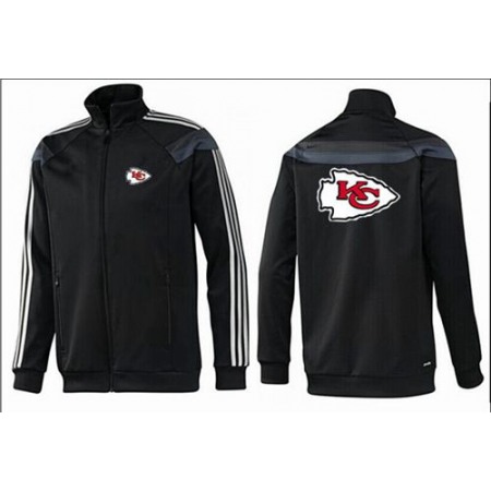 NFL Kansas City Chiefs Team Logo Jacket Black_3