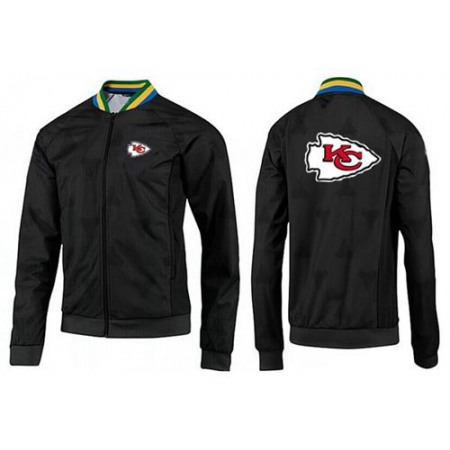 NFL Kansas City Chiefs Team Logo Jacket Black_4