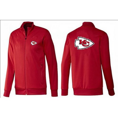 NFL Kansas City Chiefs Team Logo Jacket Red_1