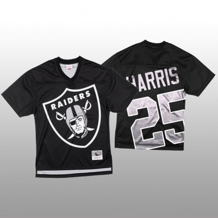 NFL Las Vegas Raiders #25 Erik Harris Black Men's Mitchell & Nell Big Face Fashion Limited NFL Jersey