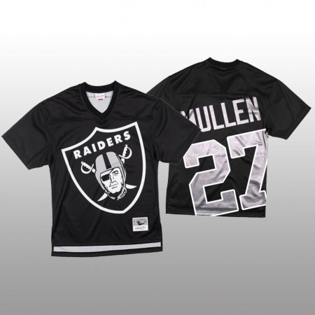 NFL Las Vegas Raiders #27 Trayvon Mullen Black Men's Mitchell & Nell Big Face Fashion Limited NFL Jersey