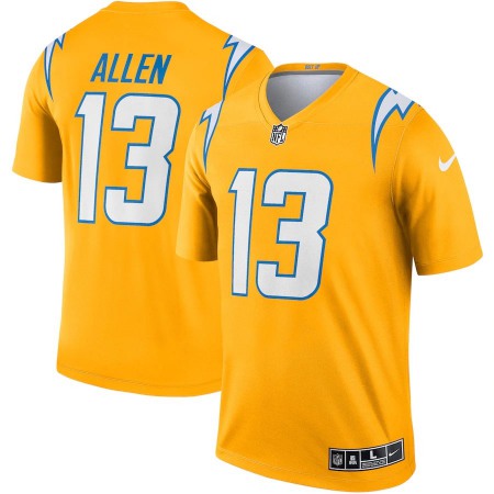 Los Angeles Chargers #13 Keenan Allen Nike Men's Gold Inverted Legend Jersey