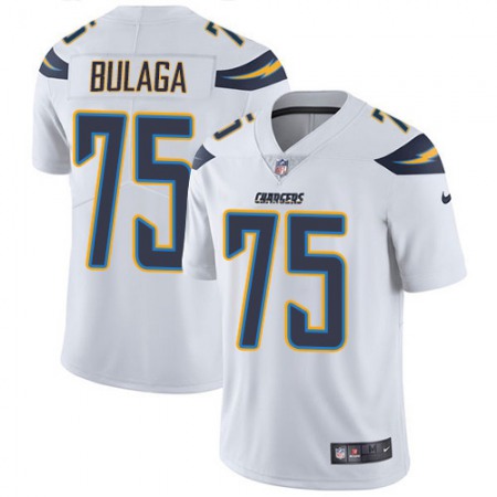 Nike Chargers #75 Bryan Bulaga White Men's Stitched NFL Vapor Untouchable Limited Jersey