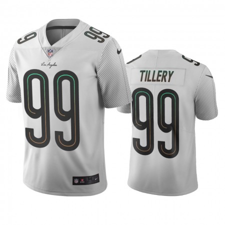 Los Angeles Chargers #99 Jerry Tillery White Vapor Limited City Edition NFL Jersey