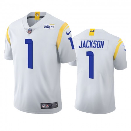 Los Angeles Rams #1 Desean Jackson Men's Nike 2021 Vapor Limited NFL Jersey - White