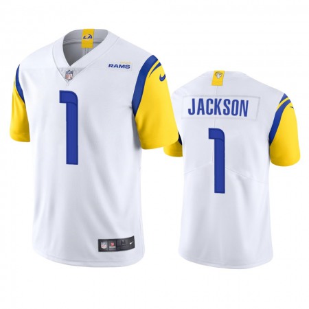 Los Angeles Rams #1 Desean Jackson Men's Nike Alternate Vapor Limited NFL Jersey - White