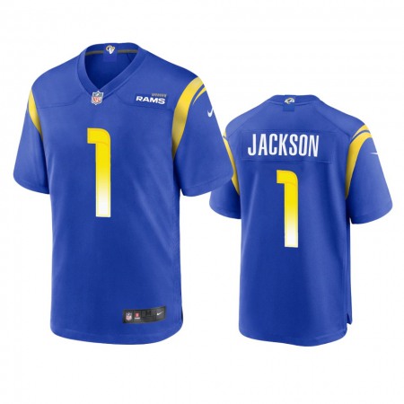 Los Angeles Rams #1 Desean Jackson Men's Nike Game NFL Jersey - Royal