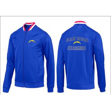 NFL Los Angeles Chargers Heart Jacket Blue_1