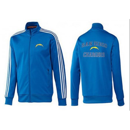 NFL Los Angeles Chargers Heart Jacket Blue_2