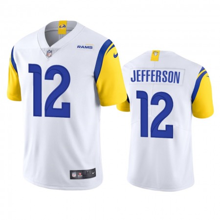 Los Angeles Rams #12 Van Jefferson Men's Nike Alternate Vapor Limited NFL Jersey - White