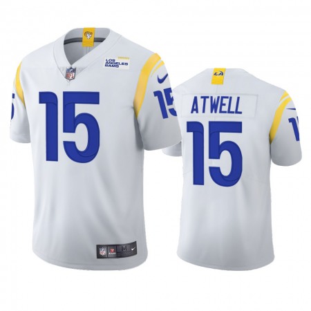 Los Angeles Rams #15 Tutu Atwell Men's Nike 2021 Vapor Limited NFL Jersey - White