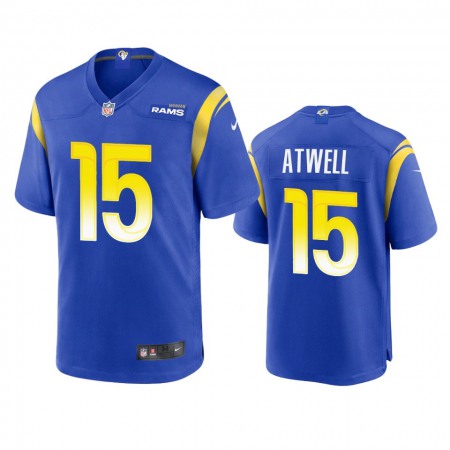 Los Angeles Rams #15 Tutu Atwell Men's Nike Game NFL Jersey - Royal