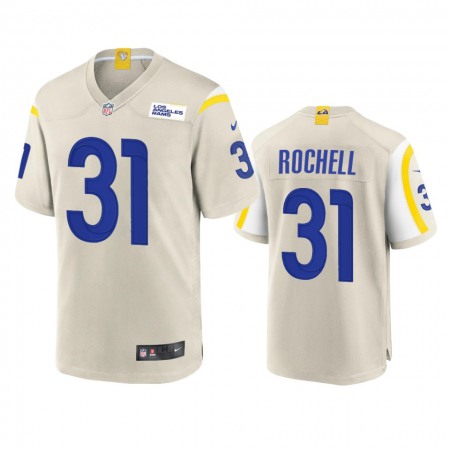 Los Angeles Rams #31 Robert Rochell Men's Nike Game NFL Jersey - Bone