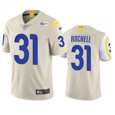 Los Angeles Rams #31 Robert Rochell Men's Nike Vapor Limited NFL Jersey - Bone