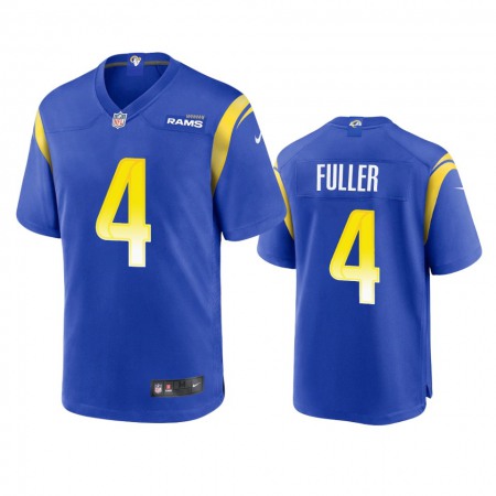 Los Angeles Rams #4 Jordan Fuller Men's Nike Game NFL Jersey - Royal