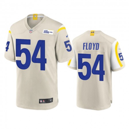 Los Angeles Rams #54 Leonard Floyd Men's Nike Game NFL Jersey - Bone