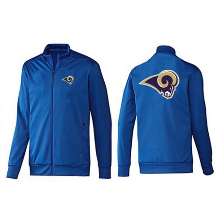 NFL Los Angeles Rams Team Logo Jacket Blue_1