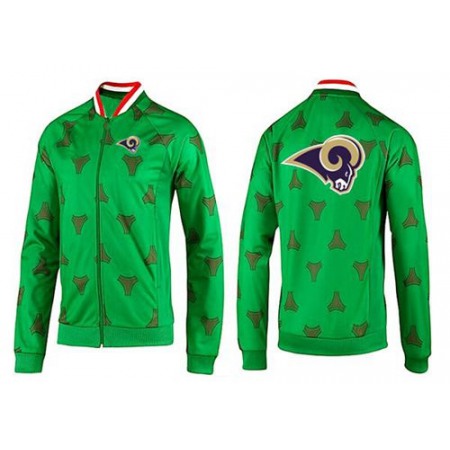 NFL Los Angeles Rams Team Logo Jacket Green