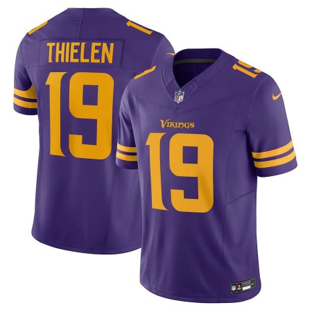 Minnesota Vikings #19 Adam Thielen Nike Men's Purple Vapor F.U.S.E. Limited Jersey Alternate