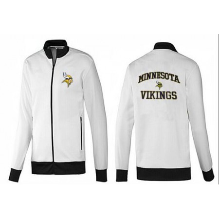 NFL Minnesota Vikings Heart Jacket White