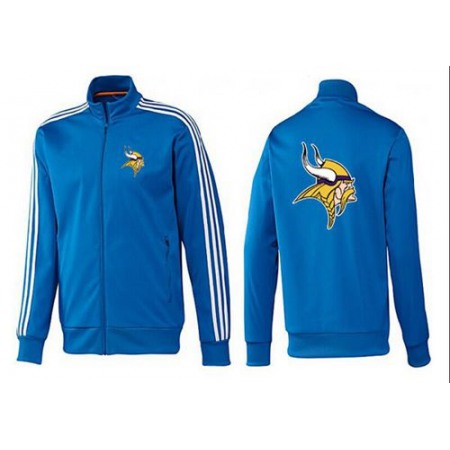 NFL Minnesota Vikings Team Logo Jacket Blue_1