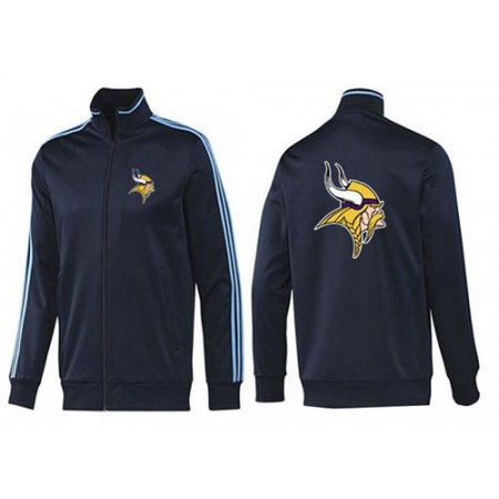 NFL Minnesota Vikings Team Logo Jacket Dark Blue