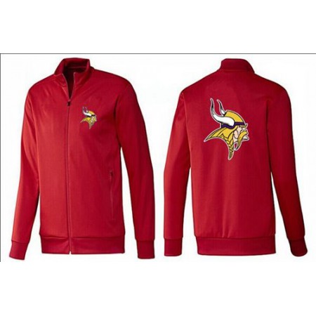 NFL Minnesota Vikings Team Logo Jacket Red