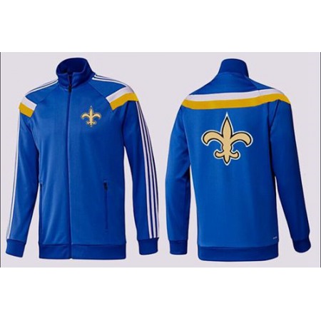 NFL New Orleans Saints Team Logo Jacket Blue