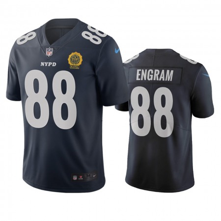 New York Giants #88 Evan Engram Navy Vapor Limited City Edition NFL Jersey