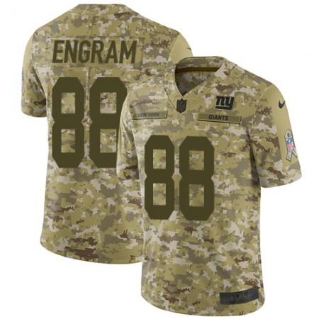 Nike Giants #88 Evan Engram Camo Men's Stitched NFL Limited 2018 Salute To Service Jersey