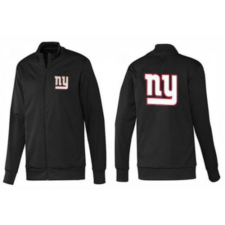 NFL New York Giants Team Logo Jacket Black_1
