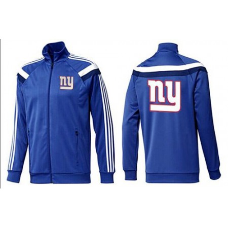 NFL New York Giants Team Logo Jacket Blue_6