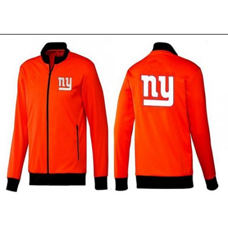 NFL New York Giants Team Logo Jacket Orange