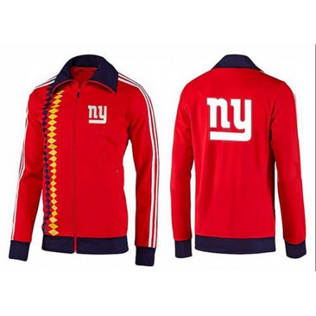 NFL New York Giants Team Logo Jacket Red_2