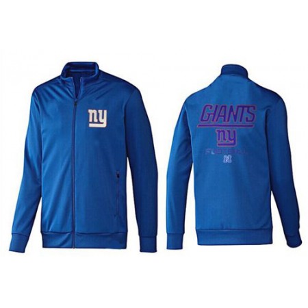 NFL New York Giants Victory Jacket Blue_1
