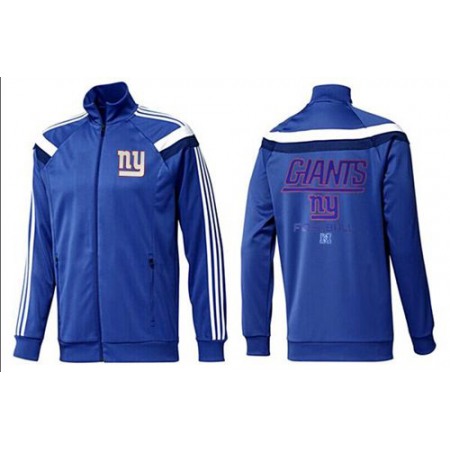 NFL New York Giants Victory Jacket Blue_2
