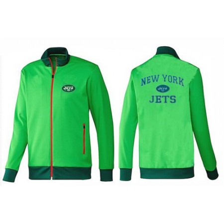 NFL New York Jets Heart Jacket Green