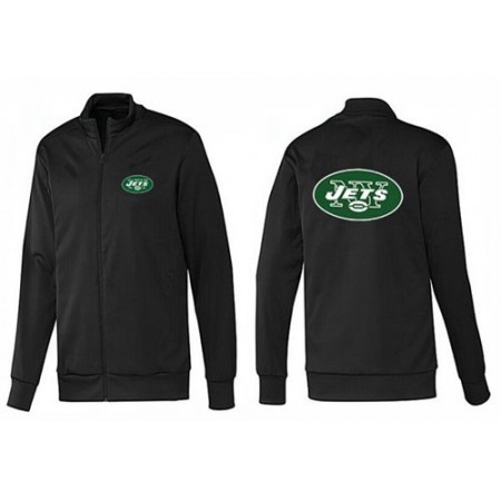 NFL New York Jets Team Logo Jacket Black_1