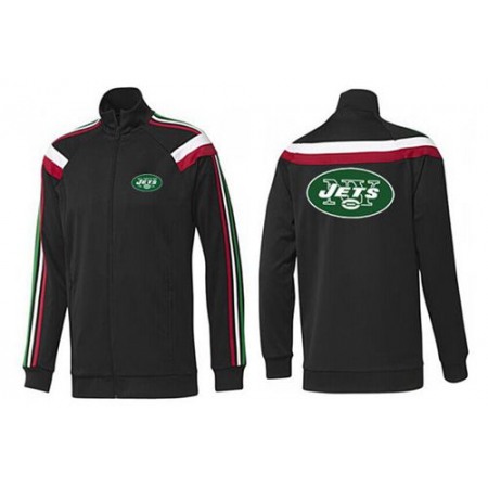 NFL New York Jets Team Logo Jacket Black_2