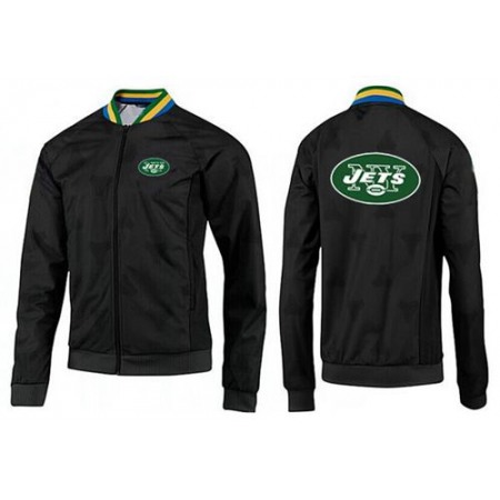 NFL New York Jets Team Logo Jacket Black_3